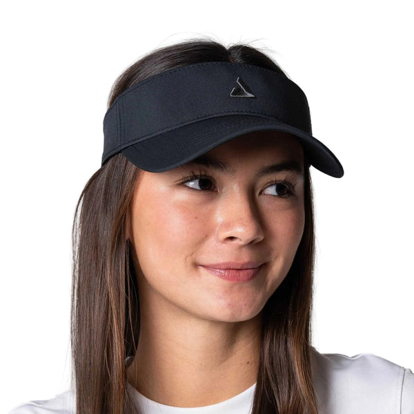 JOOLA Essential Visor Black On Person
