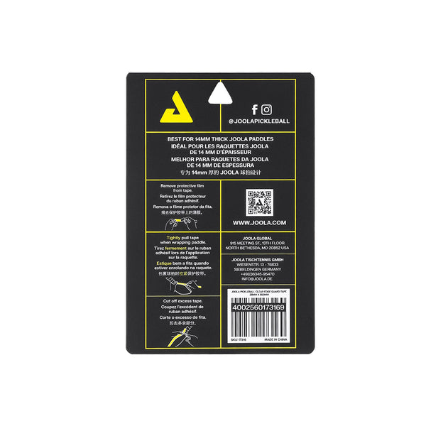 JOOLA Clear Edge Guard Tape 28mm - Back