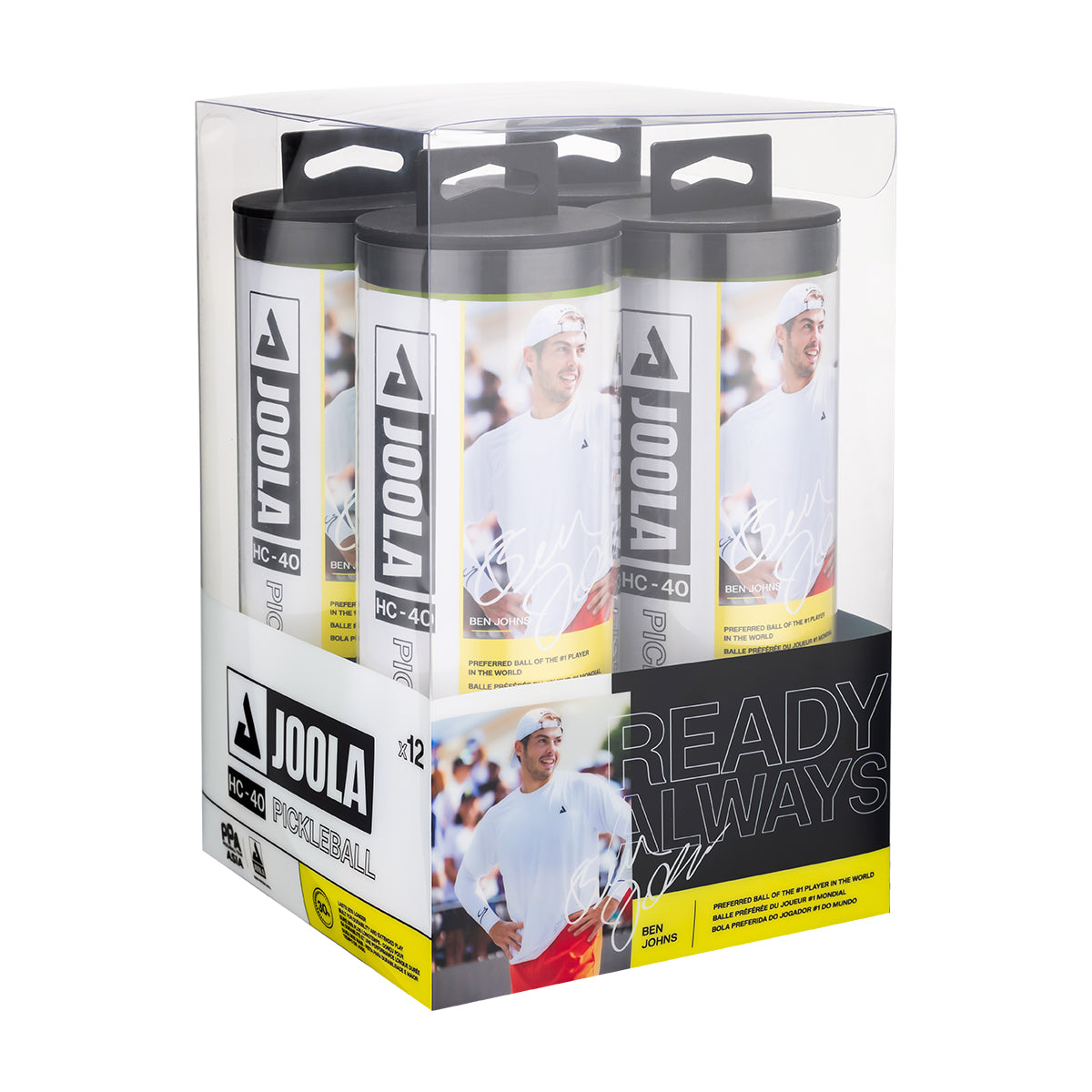 JOOLA HC-40 Pickleballs 12 Pack