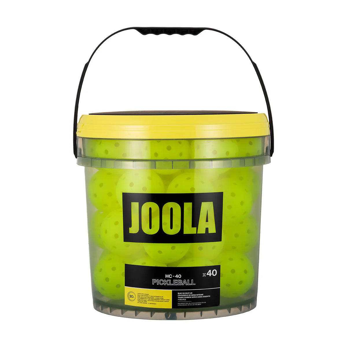 JOOLA HC-40 Pickleballs 40 Pack