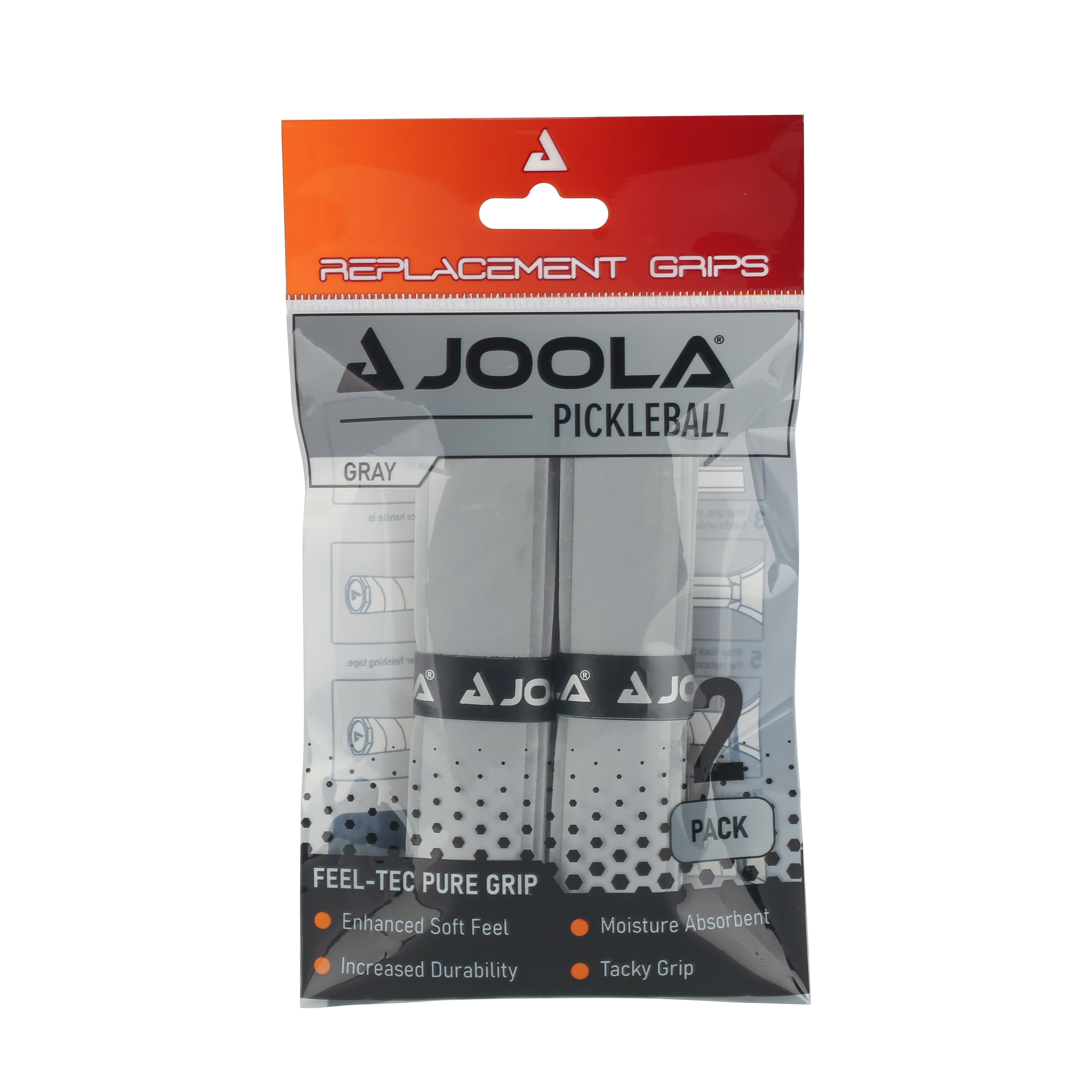 JOOLA Replacement Feel-Tec Pure Grip Gray