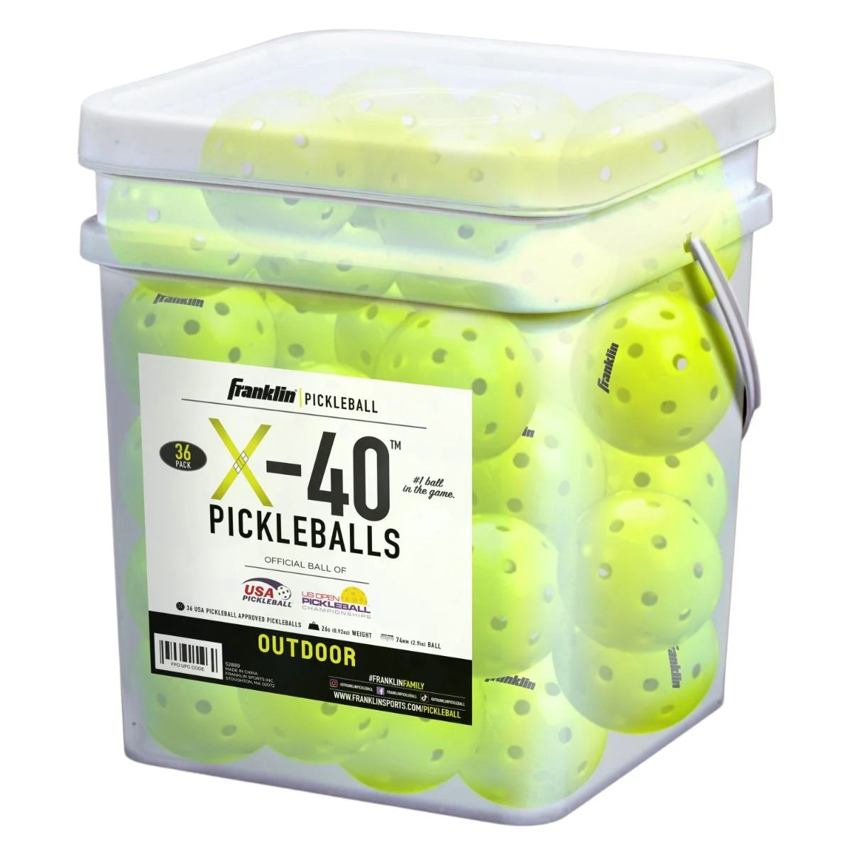X-40 Outdoor Pickleballs